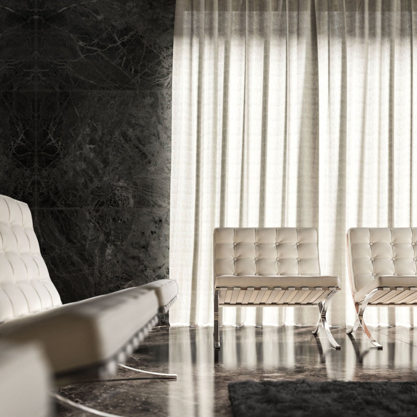 Warwick Plush Velvet IV Bone