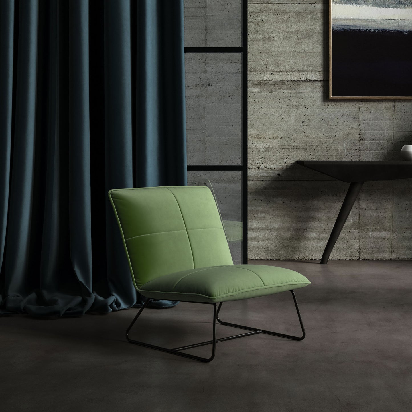 Warwick Plush Velvet IV Conifer