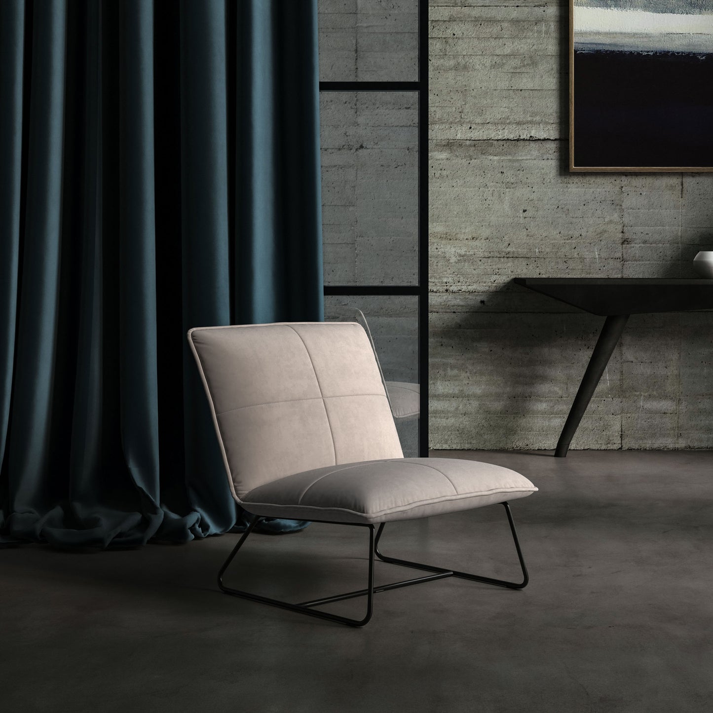 Warwick Plush Velvet IV Fog