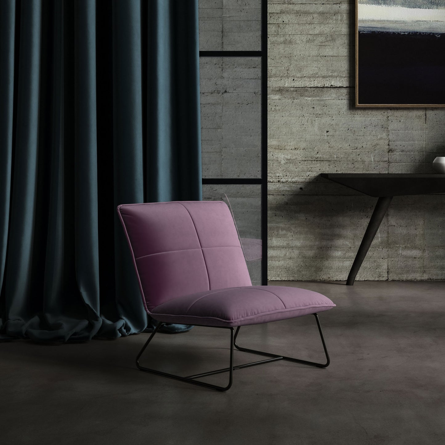 Warwick Plush Velvet IV Grape