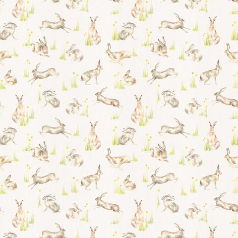 Voyage Racing Hares Cream