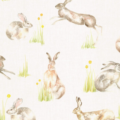 Voyage Racing Hares Cream