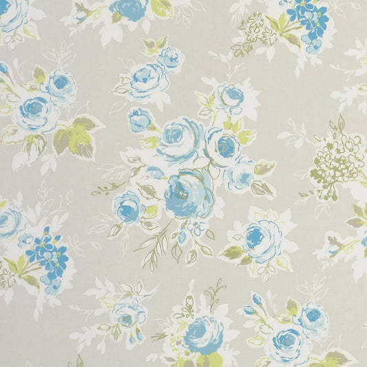 Clarke & Clarke Rose Garden Mineral/Grey