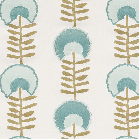 Fryetts Scandi Floral Seafoam