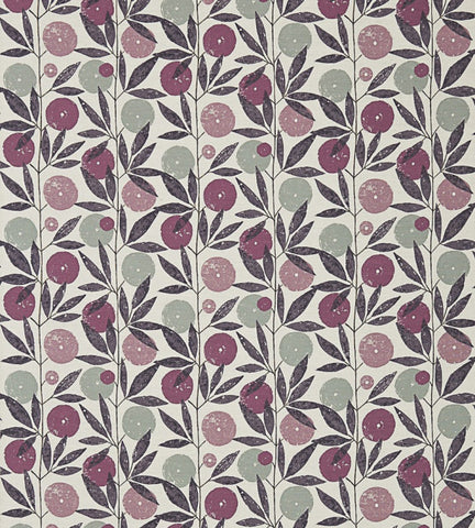 Scion Blomma Heather / Damson / Stone