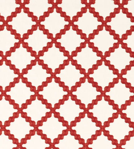 Scion Swithland Embroidery Ladybird Red