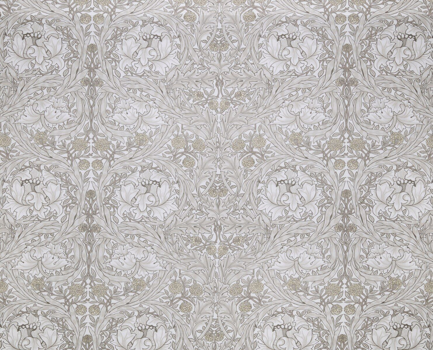 William Morris African Marigold Hessian
