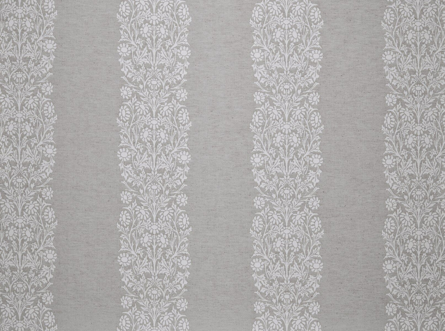 William Morris Blackthorn Woven Stripe Cobble