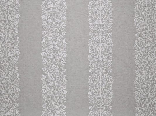 William Morris Blackthorn Woven Stripe Cobble