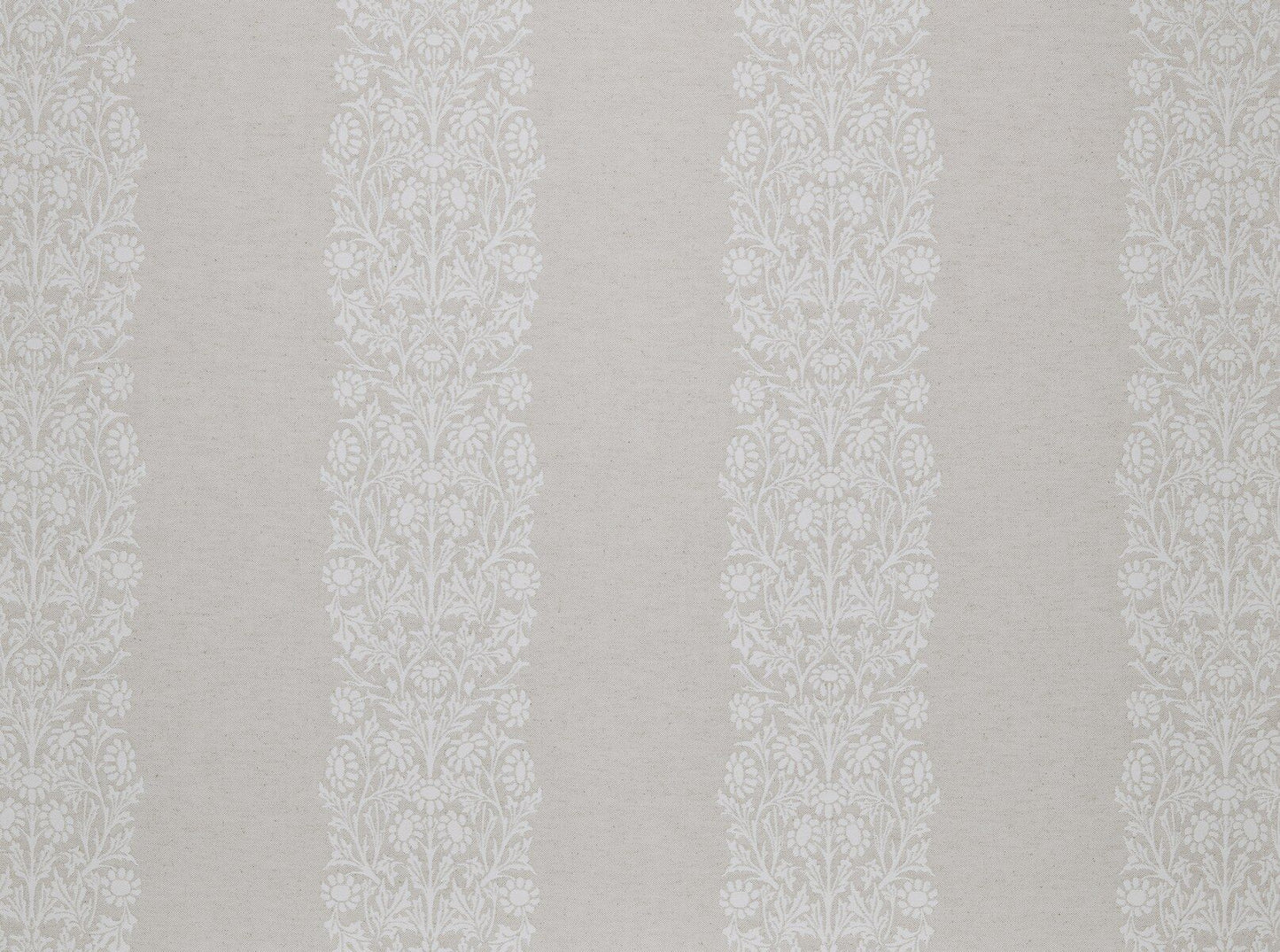William Morris Blackthorn Woven Stripe Linen