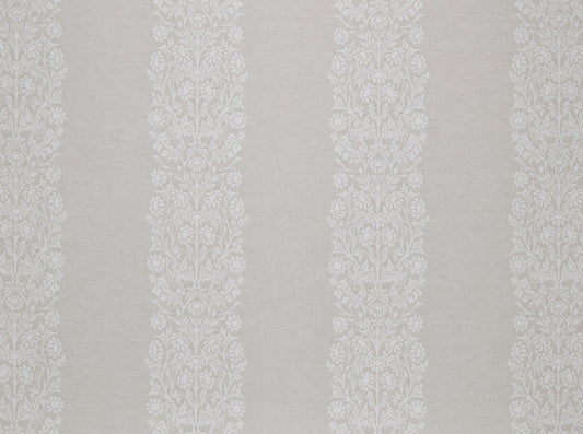William Morris Blackthorn Woven Stripe Linen