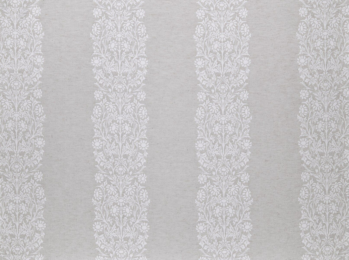 William Morris Blackthorn Woven Stripe Mist