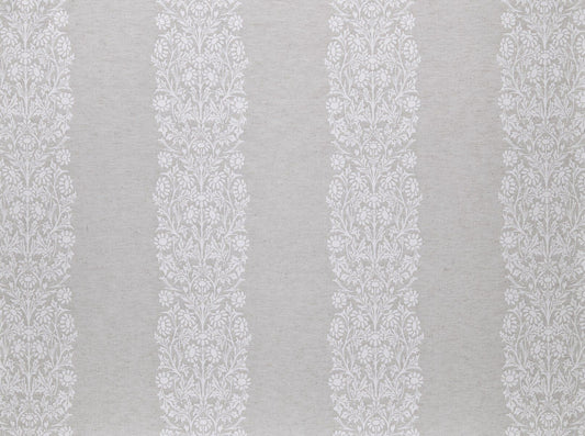 William Morris Blackthorn Woven Stripe Mist