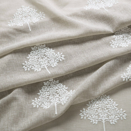 William Morris Marigold Tree Sheer Linen