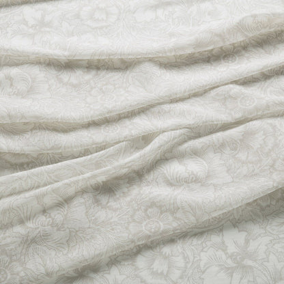 William Morris Poppy Sheer Linen