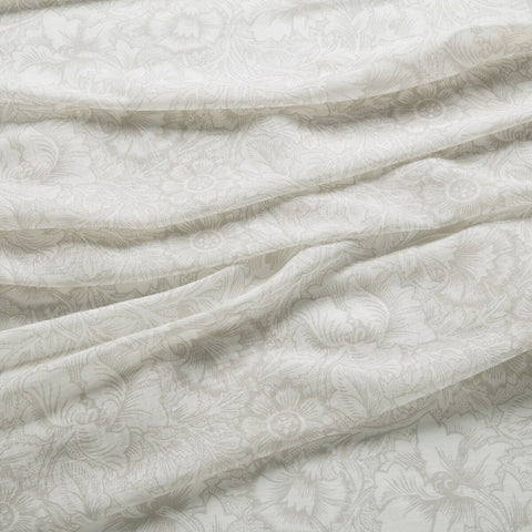 William Morris Poppy Sheer Linen