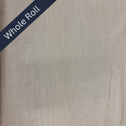 Zoffany Cream Ribbed Fire Retardant - Whole Roll 40m