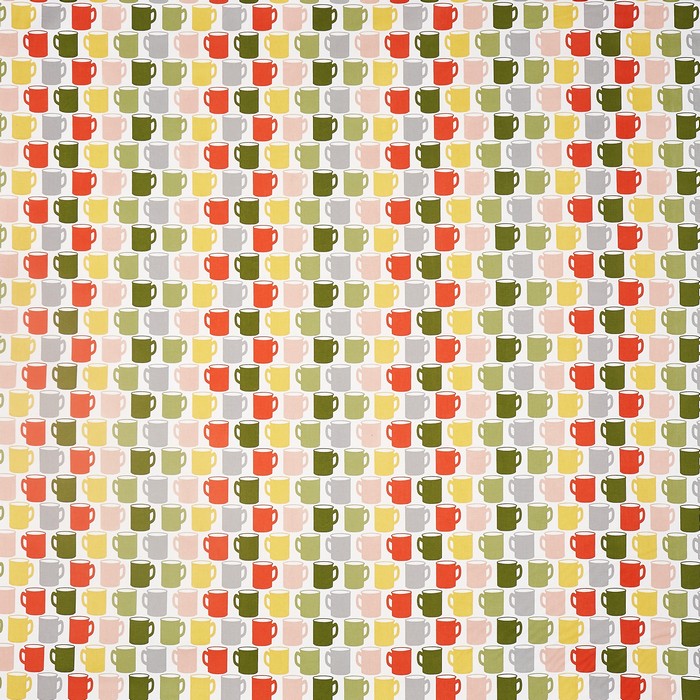 Prestigious Textiles Mug of Tea Coral