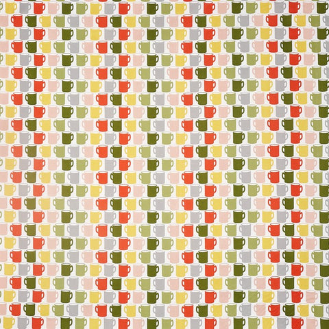 Prestigious Textiles Mug of Tea Coral