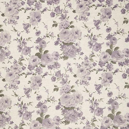 iLiv Amelie Linen Curtain Fabric Mulberry