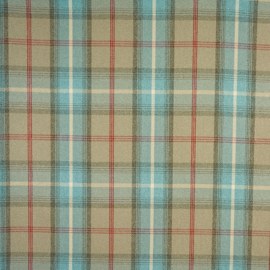 Balmoral Curtain Fabric Ocean