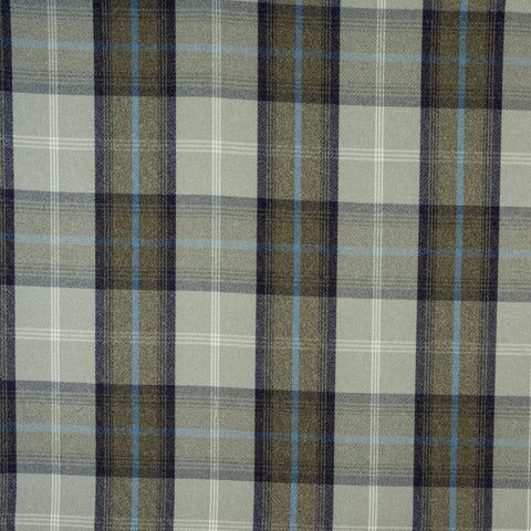Balmoral Curtain Fabric Oxford Blue