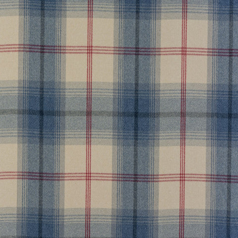 Balmoral Curtain Fabric Royal