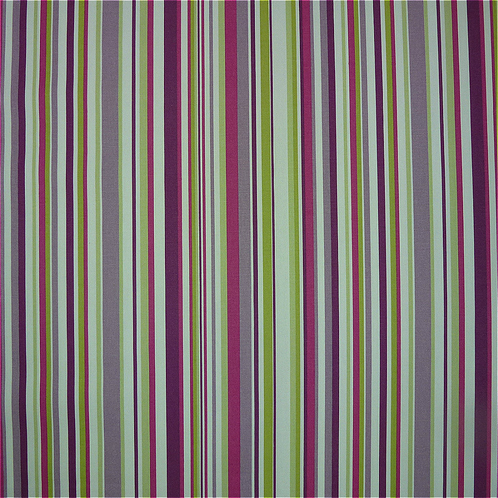 Funky Stripes Curtain Fabric Purple
