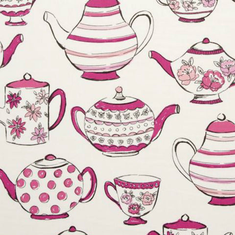 Clarke & Clarke Teatime Pink