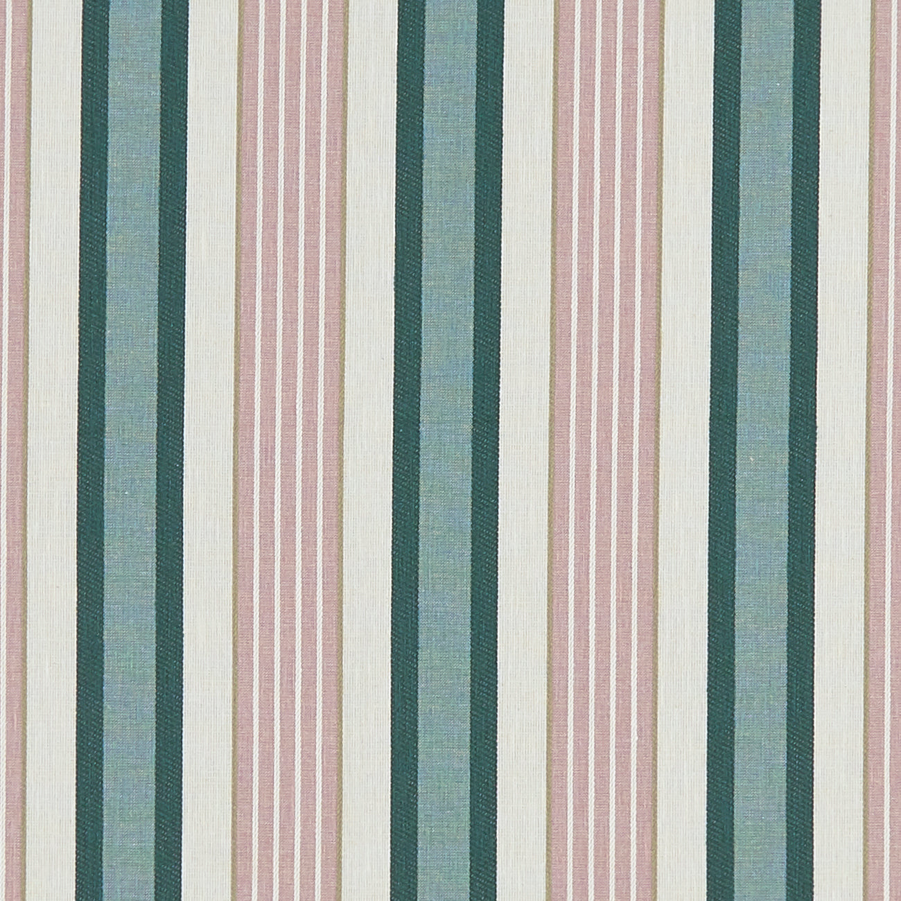 Clarke & Clarke Belvoir Emerald/Blush