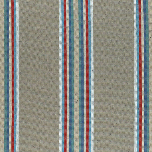 Clarke and Clarke Imani Indigo/Red