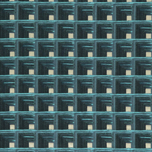 Clarke and Clarke Oni Indigo