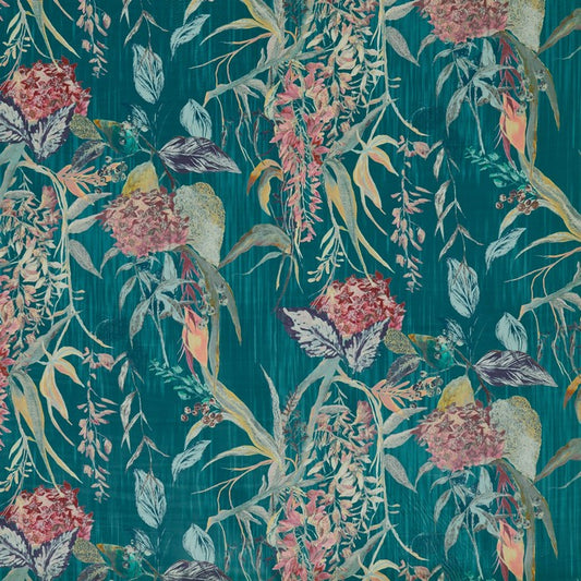 Prestigious Textiles Botanist Cerulean Velvet