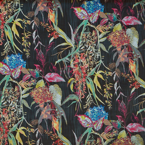 Prestigious Textiles Botanist Ebony Velvet