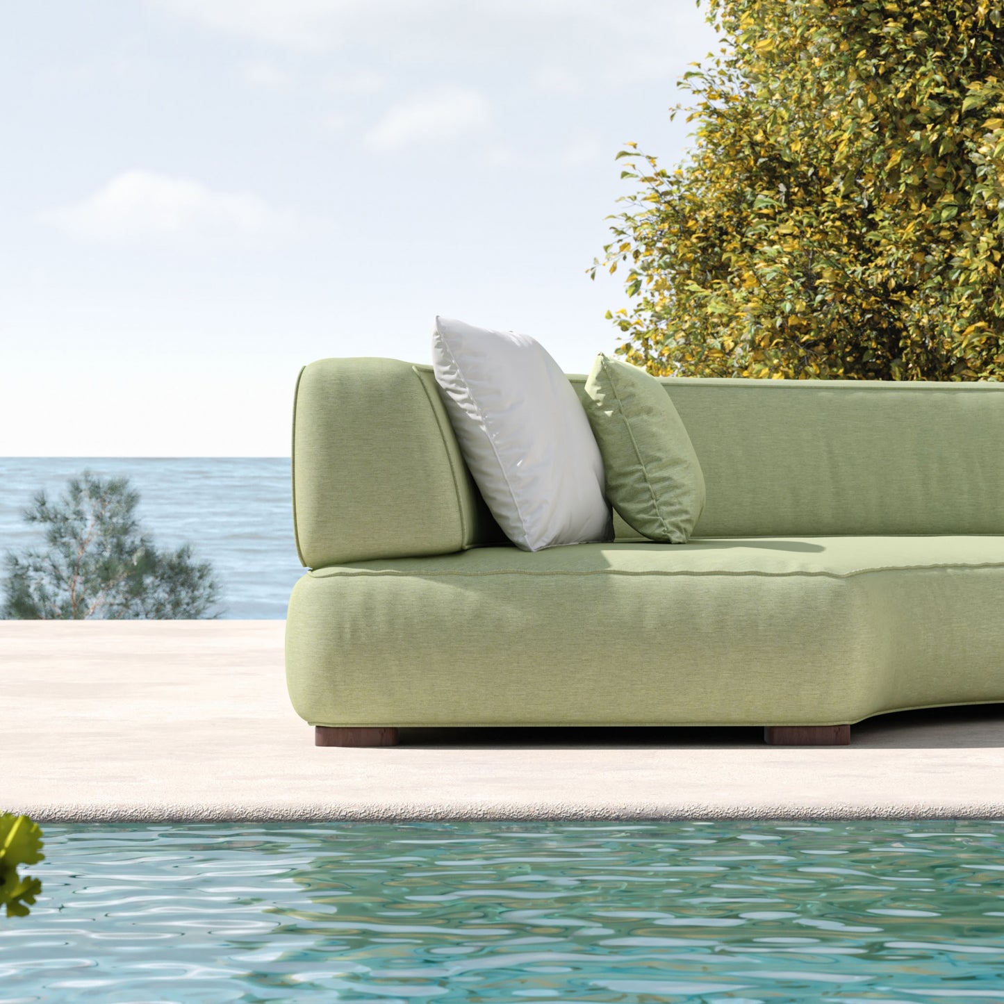 Warwick Playa Lime Outdoor Fabric