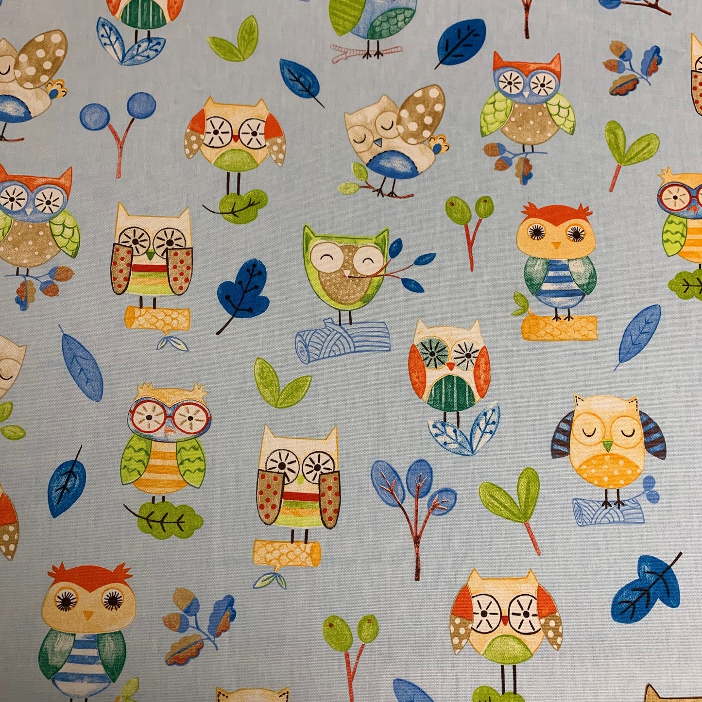 Prestigious Textiles Ollie Owl Sky