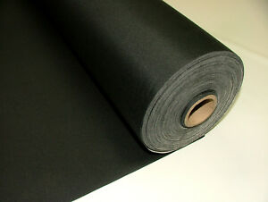 Coloured Blackout lining Fabric Black