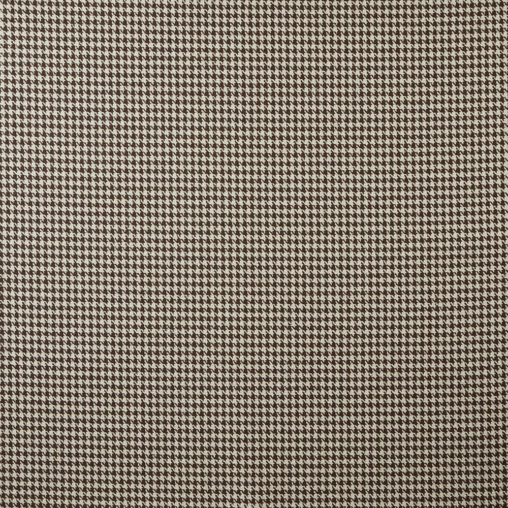 iLiv Fire Retardant Houndstooth Chocolate