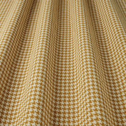 iLiv Fire Retardant Houndstooth Mustard