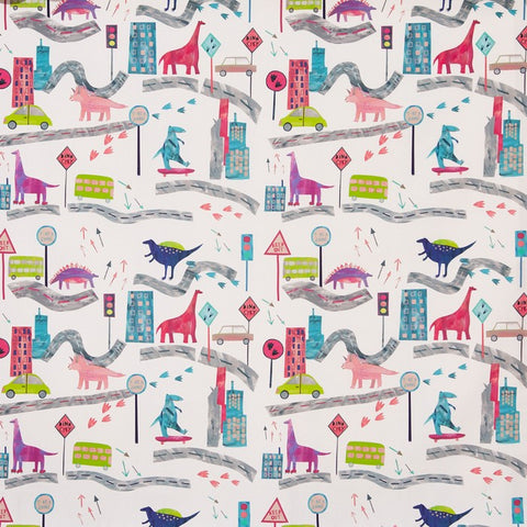 Prestigious Textiles Dino City Rainbow