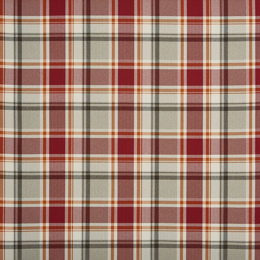 Prestigious Textiles Belmont Cranberry Fire Resistant