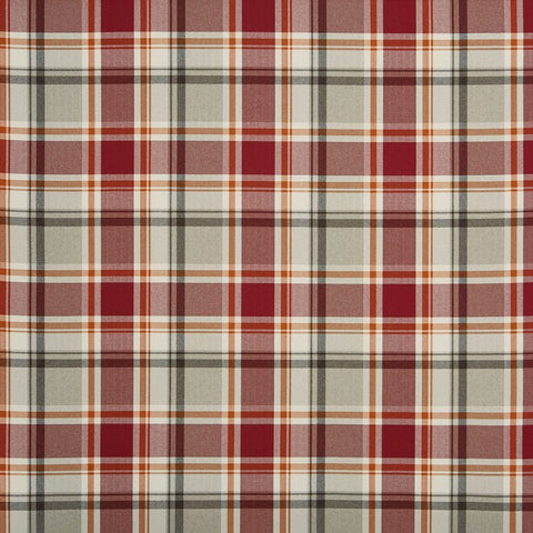 Prestigious Textiles Belmont Cranberry Fire Resistant