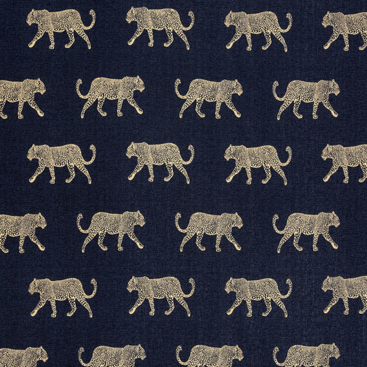 Fryetts Leopard Panama Indigo