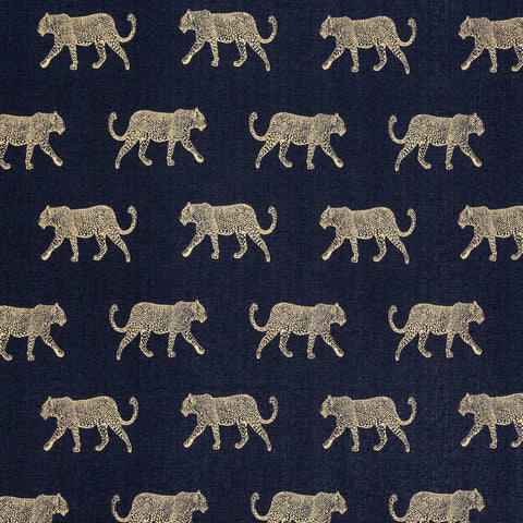 Fryetts Leopard Panama Indigo