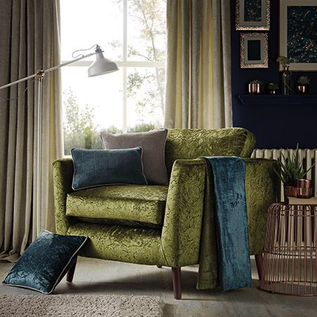 Clarke & Clarke Studio G Sylvana Olive