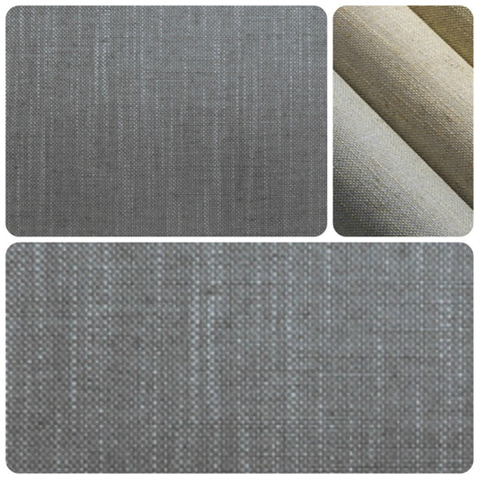 Warwick Husk Cement Curtain Fabric