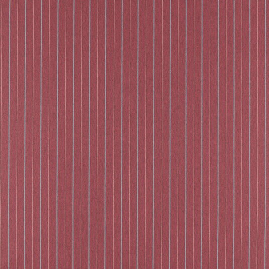 Clarke & Clarke Bowmont Cranberry Fire Retardant