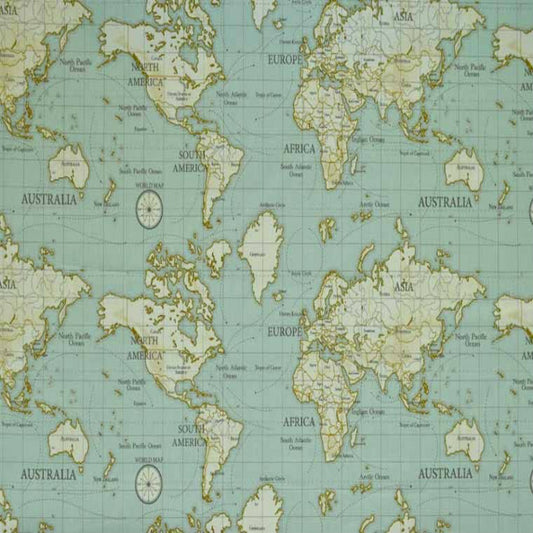 Fryetts Maps Duck Egg