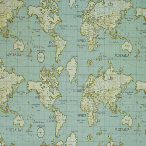 Fryetts Maps Duck Egg