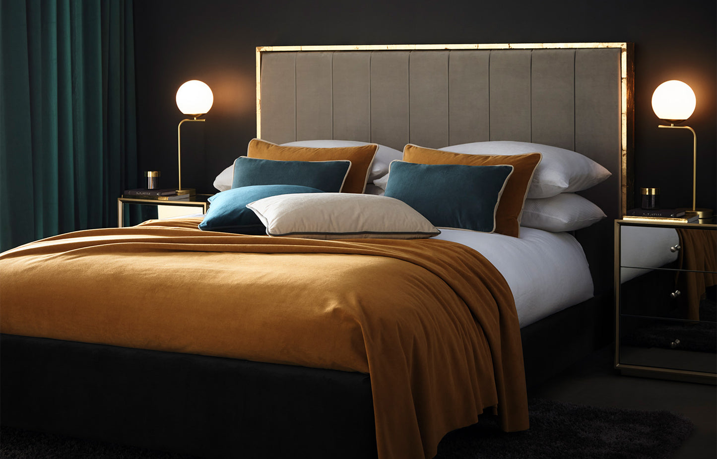 Clarke & Clarke Miami Herb Double Width Fire Retardant